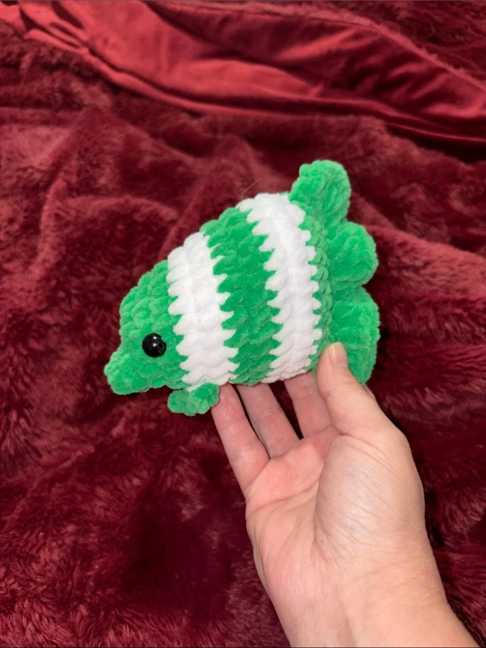 Handmade Crochet Angelfish